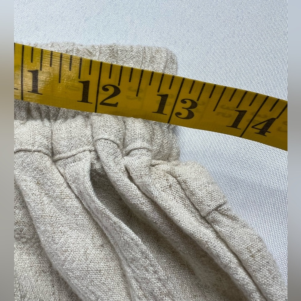 Meomua Linen Cotton Blend Tapered Leg Pant - Picture 8 of 14